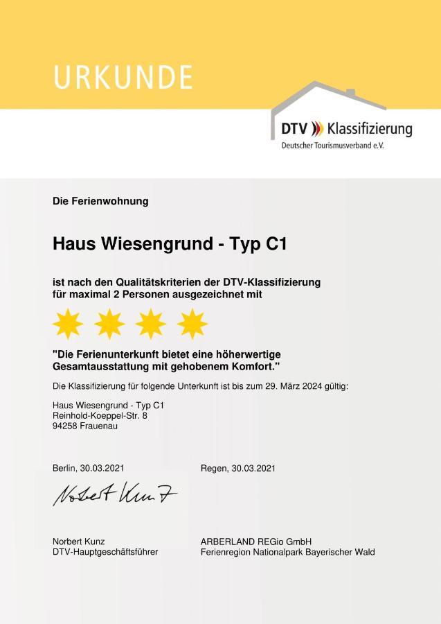 Haus Wiesengrund Frauenau Exterior foto